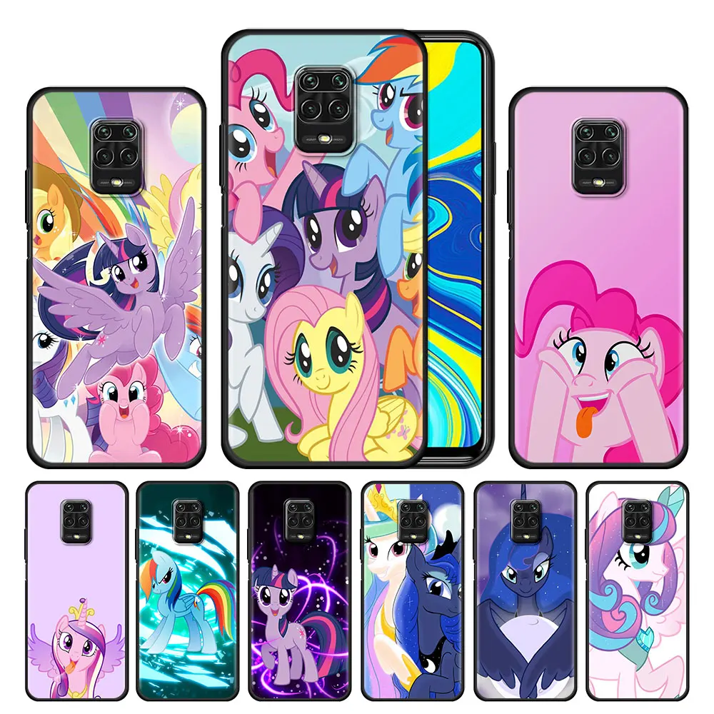 

Phone Case Cover for Xiaomi Redmi Note 10 11 Pro Mi 11 Lite 11T 10T 11S 9T 5G 10S Silicone Bag Shockproof My Little Pony Funny