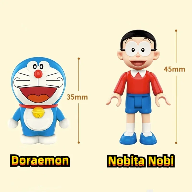 Оригинальные строительные блоки Keeppley Doraemon аниме Nobita Nobi's Room декоративная