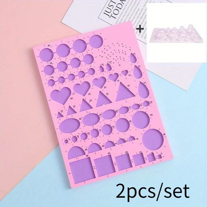 2 шт./набор шаблоны для закатывания бумаги