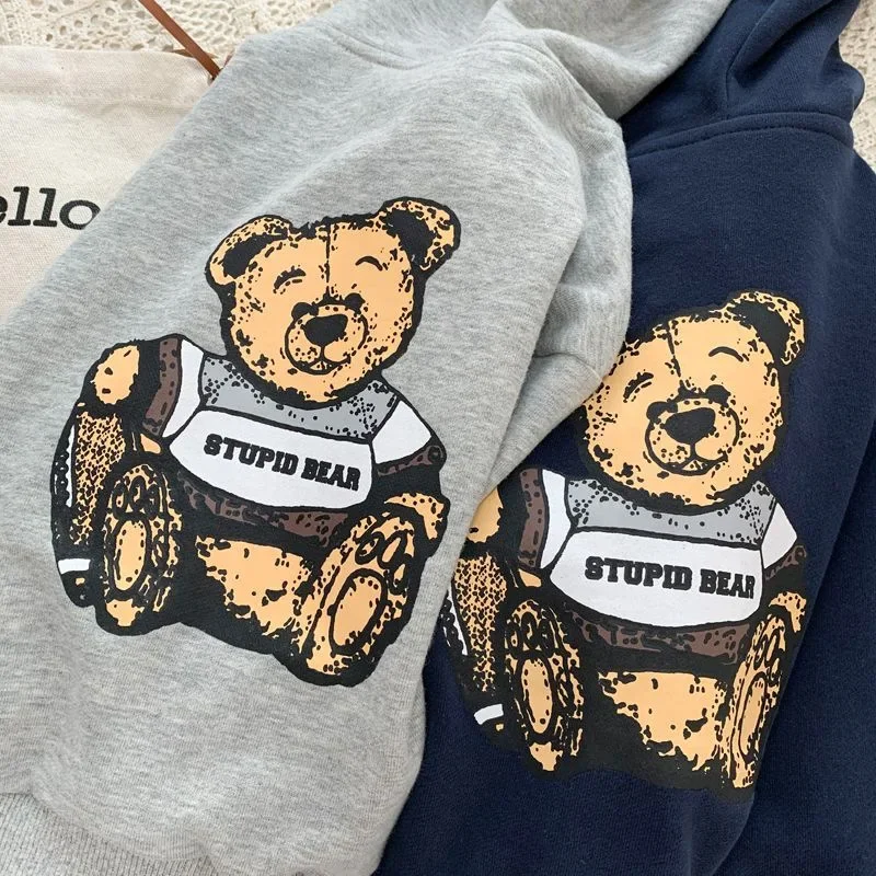 Зимние весенние толстовки и свитшоты для маленьких мальчиков девочек хлопковые