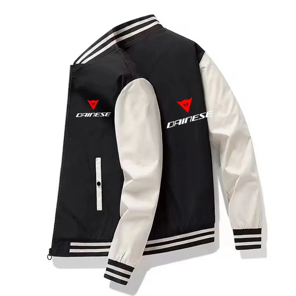 

Y2K весенне-осенняя брендовая мужская ветрозащитная куртка на молнии, Повседневная Высококачественная бейсбольная куртка с капюшоном, уличная спортивная куртка