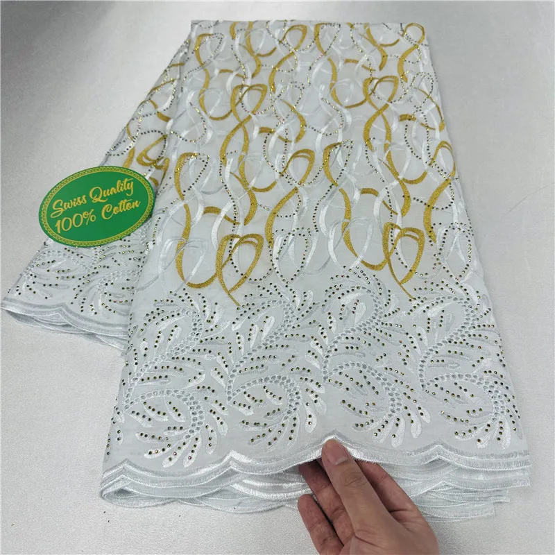 Lafaya кружевное полотно &quotШвейцарская вуаль&quot белый хлопок