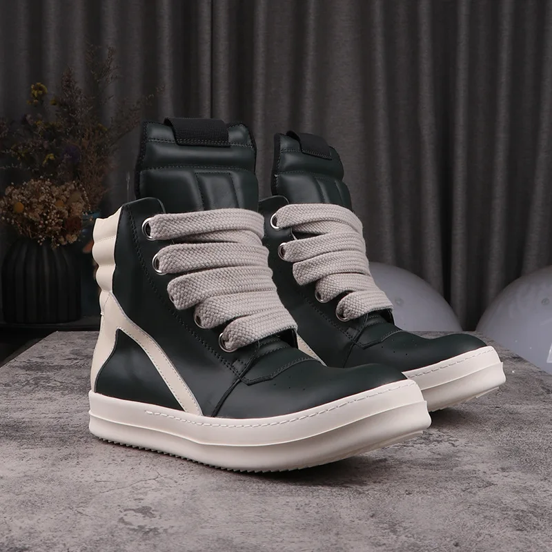

Rick Sneakers for Men RO Owens Sneakers for Men and Women High Tops for Men and Women Casual Shoes for Women