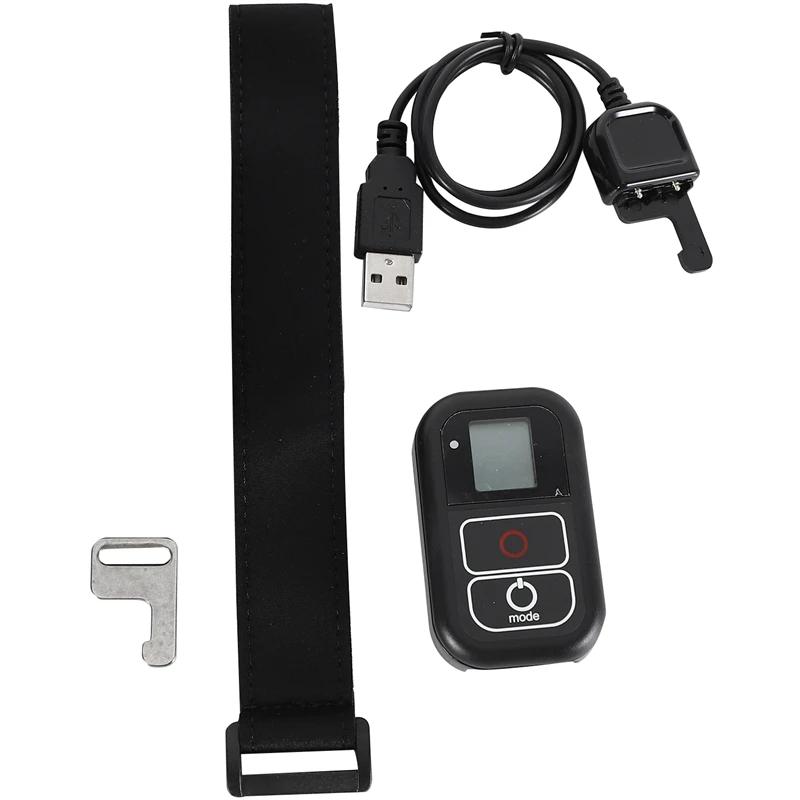 Waterproof Wireless Wifi Remote For Gopro Hero 7 6 5 4 Session Go Pro 3+ Smart Control Charging Cable Kits