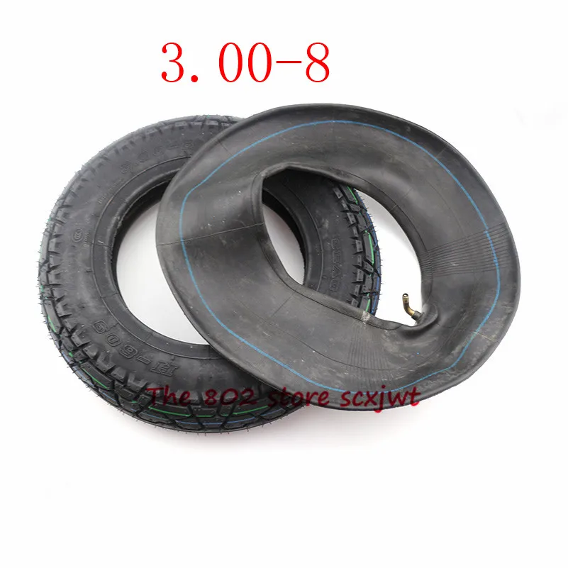 

Super 3.00-8 inner and outer tire 3.00-8 tube tyre fits Gas and Electric Scooters Warehouse Vehicles Mini Motorcycle