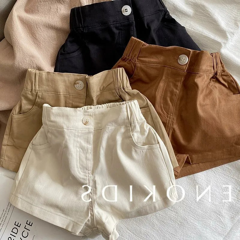 Летние Шорты для девочек детские персонализированные модные Брендовые