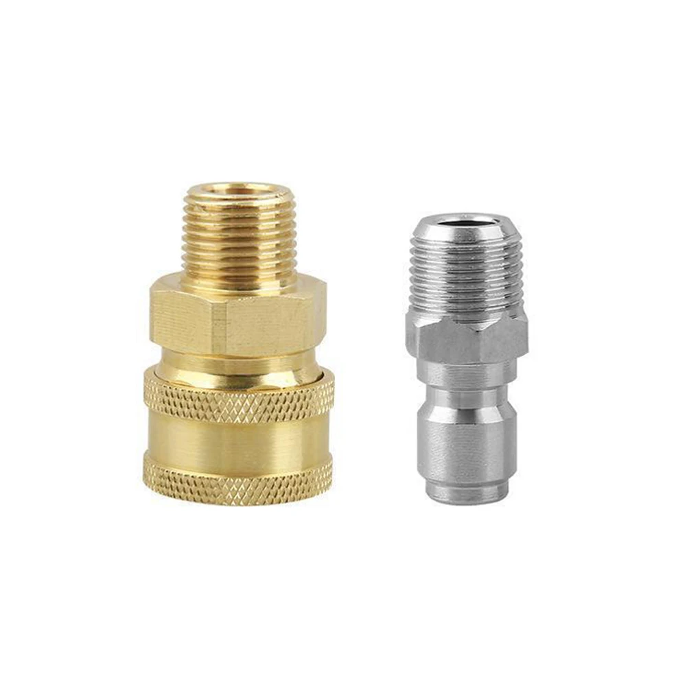

Connector Coupling Adapter 3/8inch Accessories Fitting Foam Tank High Pressure Nozzles Plug Socket Pressure Washer