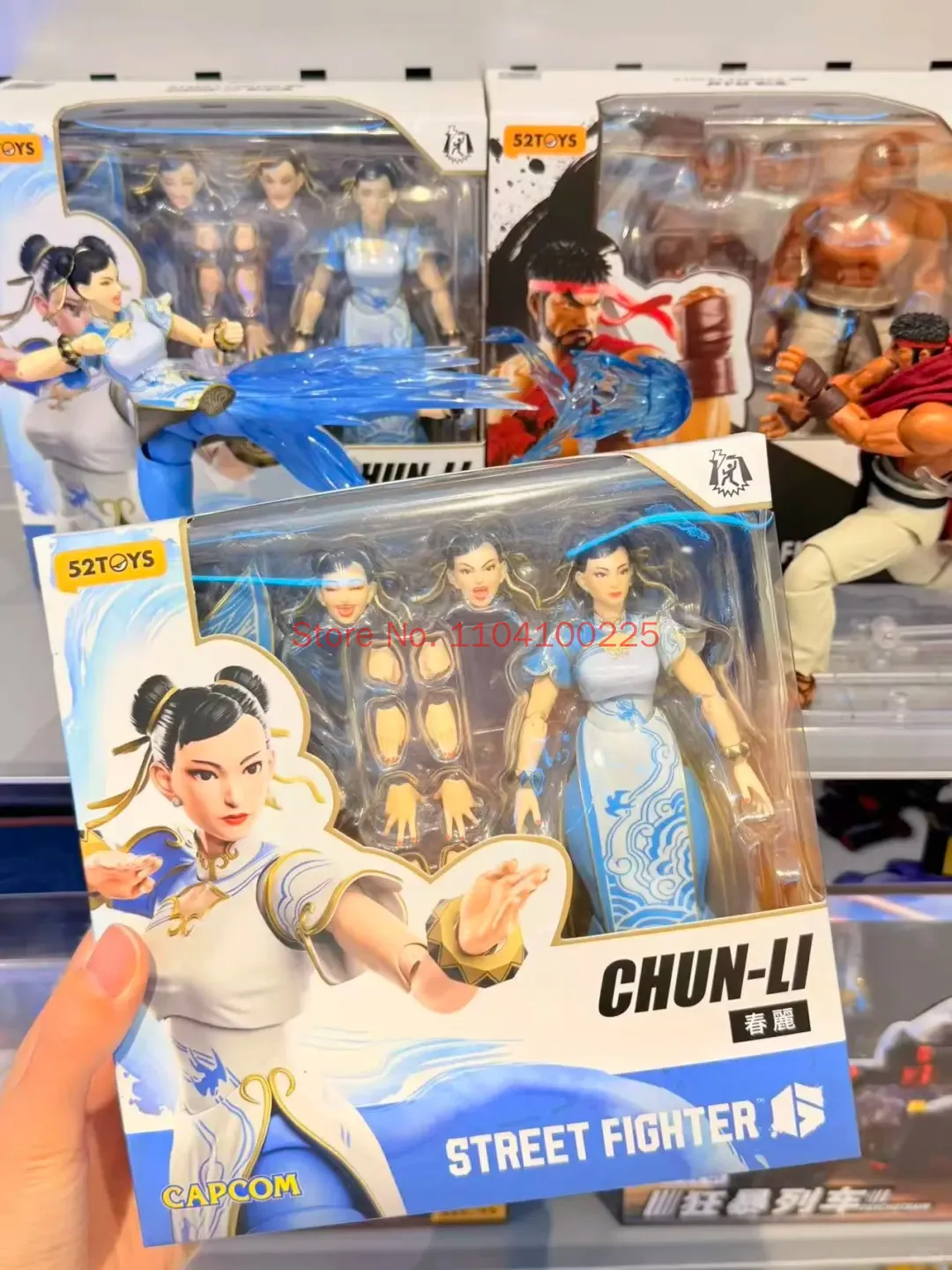 Коллекционная фигурка 52toys Figlite Street Fighter 6, 1 шт., модель для декора рабочего стола, креативный подарок, высота: 15 см (art.: 3920db05296dd) - 3920db05296dd