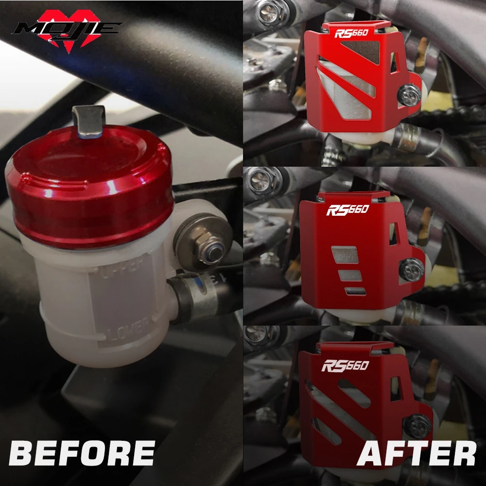 Для Aprilia Rs660 Tuono Rs 660 2022 2023 2024 мотоциклетный задний бак тормозной жидкости с ЧПУ
