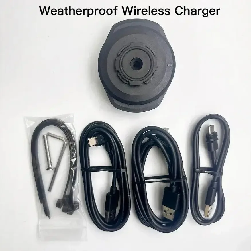 

Беспроводное зарядное устройство для крепления на мотоцикле, водонепроницаемое быстрое зарядное устройство для QD, кронштейн для телефона, виброприспособление, самоблокирующийся, с защитой от сотрясений