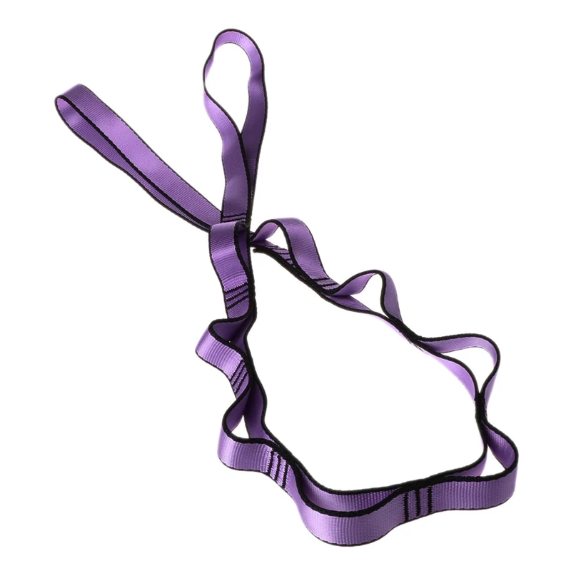 

Adjustable Tree Hanging Hammock Straps Climbing Rope Aerial Yoga Hammock Belt
