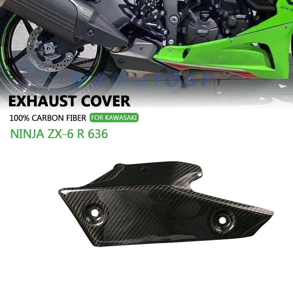 Обтекатель для KAWASAKI NINJA ZX-6 R 636 ZX6R 100% из углеродного волокна 2019 2020 - 2024 2025 аксессуары