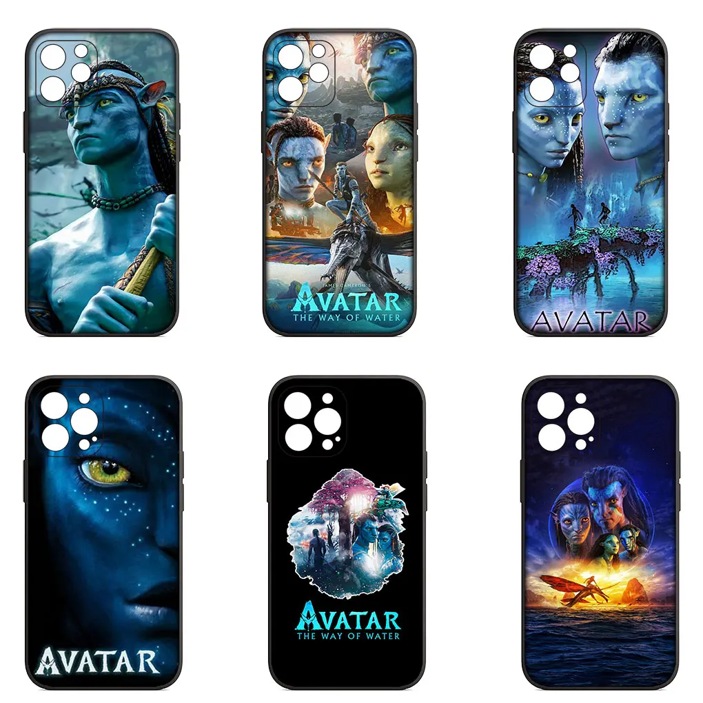 Мягкий чехол для телефона Avatar The Way of Water TV Apple iPhone 16 15 14 13 12 11 Pro Max 6 6s Plus + SE 16+ Case