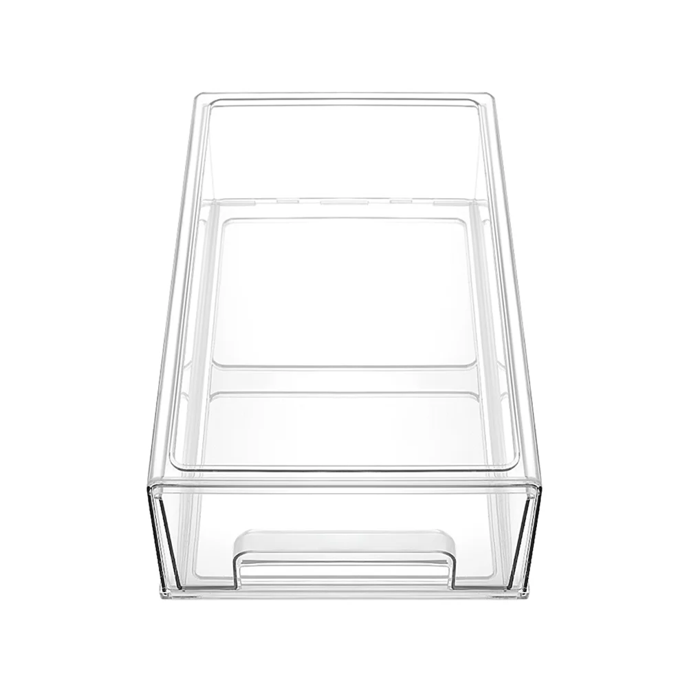 

Refrigerator Storage Box Containers Can Organizer Fridge Sealing Food Preservation Case Clear Bin Fruit Crisper