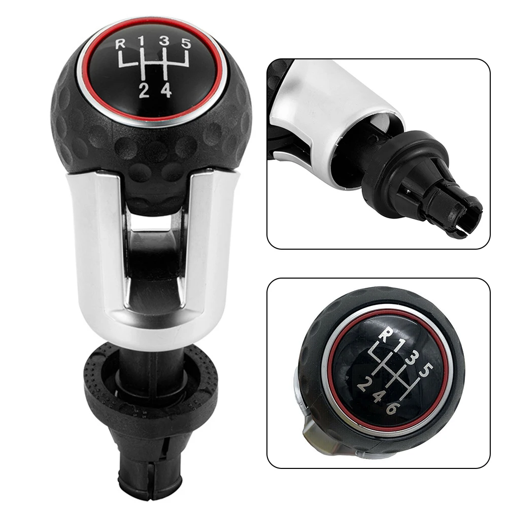 

Shifter Knob Gear Shift Knob ABS Interior Parts Shifter Stick Auto Parts High Quality New For Golf MK5 Mk6 Mk7