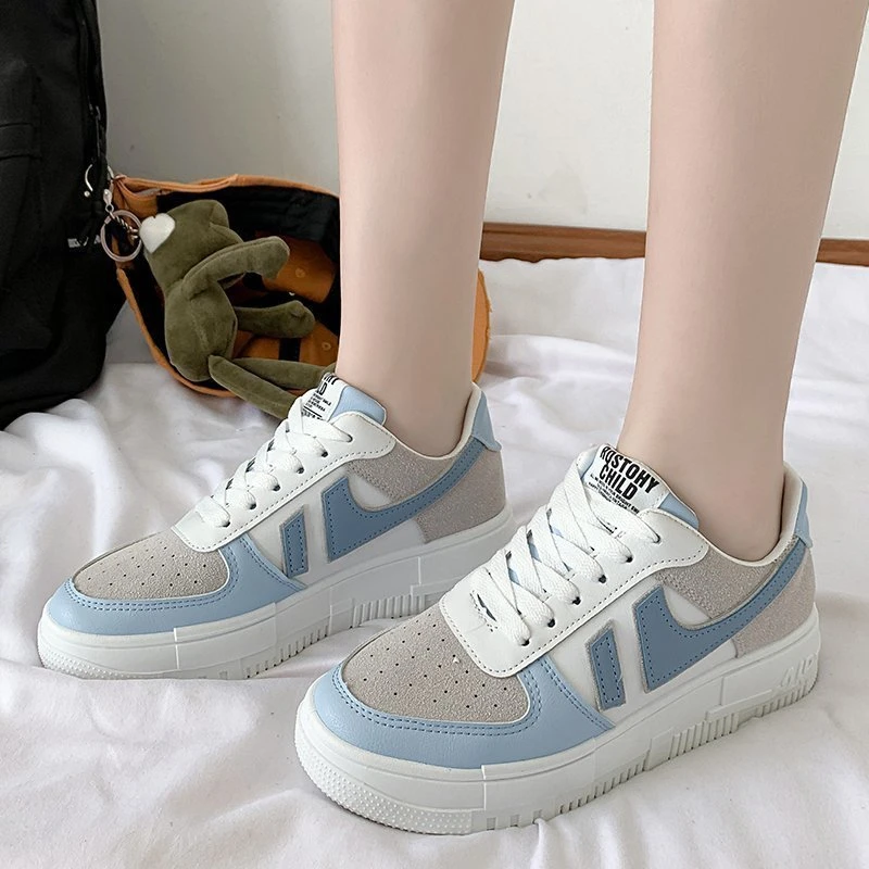 

2023 New Women Sneakers Tennis Cute Lovely Girl Casual Women's Shoes Female Student Low Top Platform Flat Ladies Vulcanize Shoes