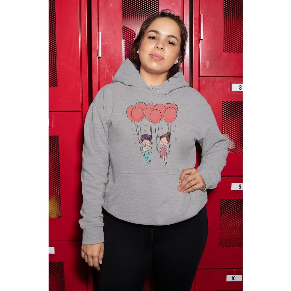 

Женская толстовка с капюшоном Dorlie Wear My Love Heart and Arrow