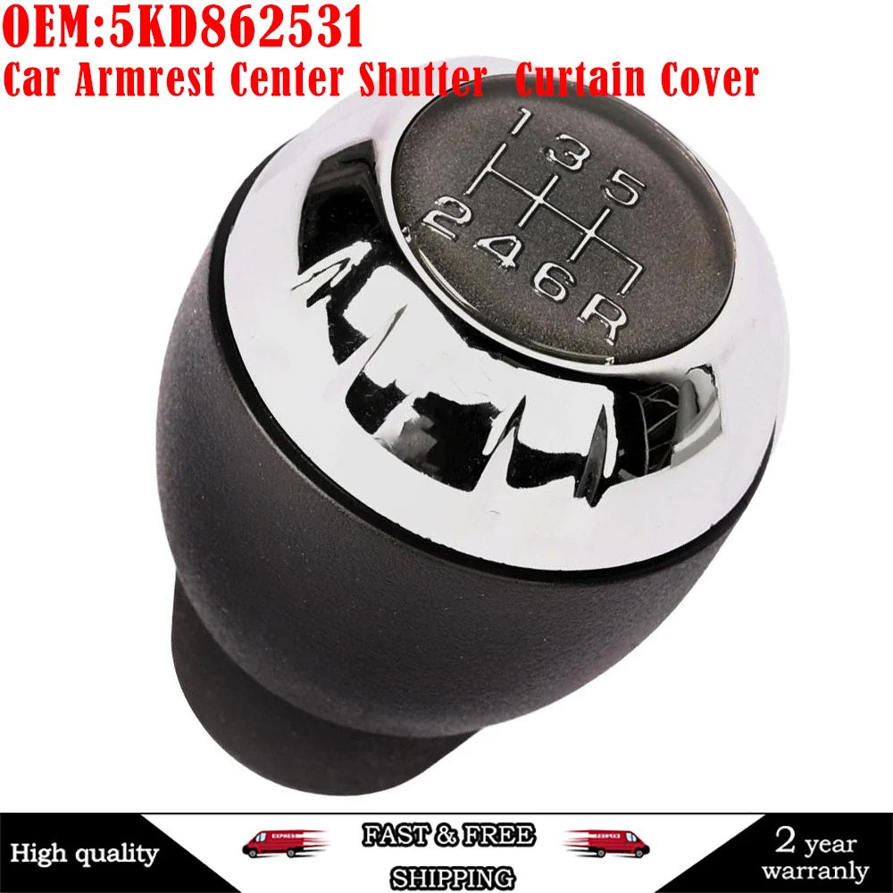 

6 Speed Manual Shift Knob Part# 68085312AB For 2011-2018 Jeep Wrangler (JK) 4b