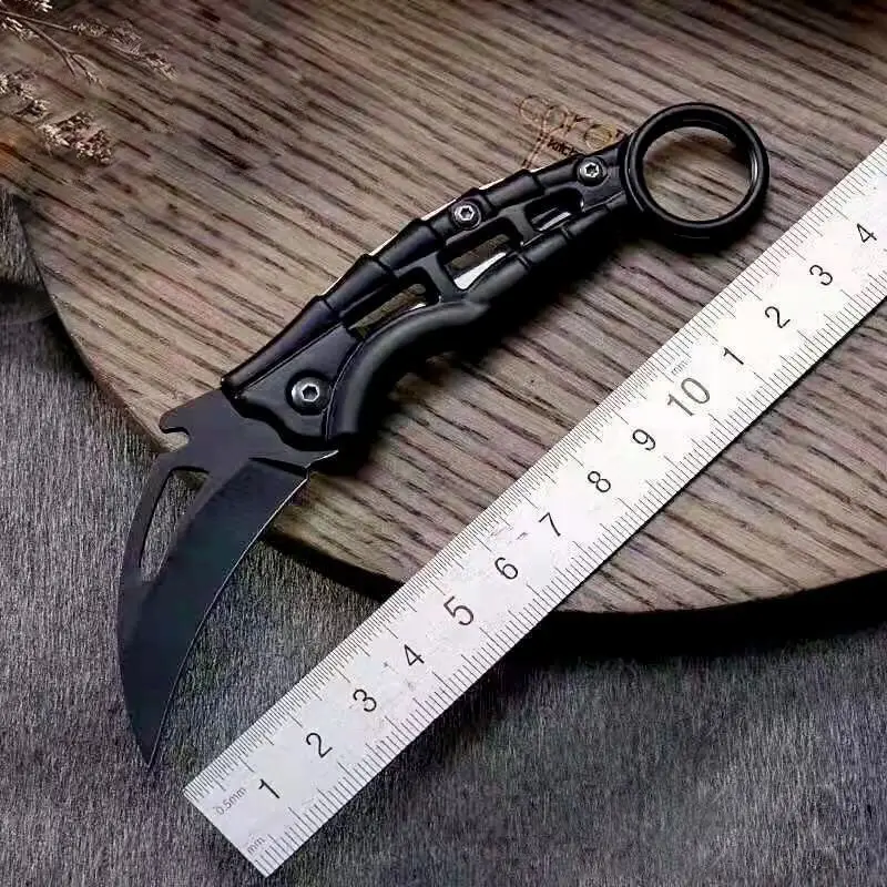

Outdoor folding knife high hardness sharp knife self-defense portable portable multi-functional outdoor survival tool knife