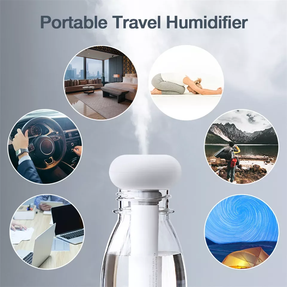 

Portable Air Humidifier Aroma Diffuser USB Silent Mini Humidifier Mist Maker for Home Office Car Difusor aromatherapy