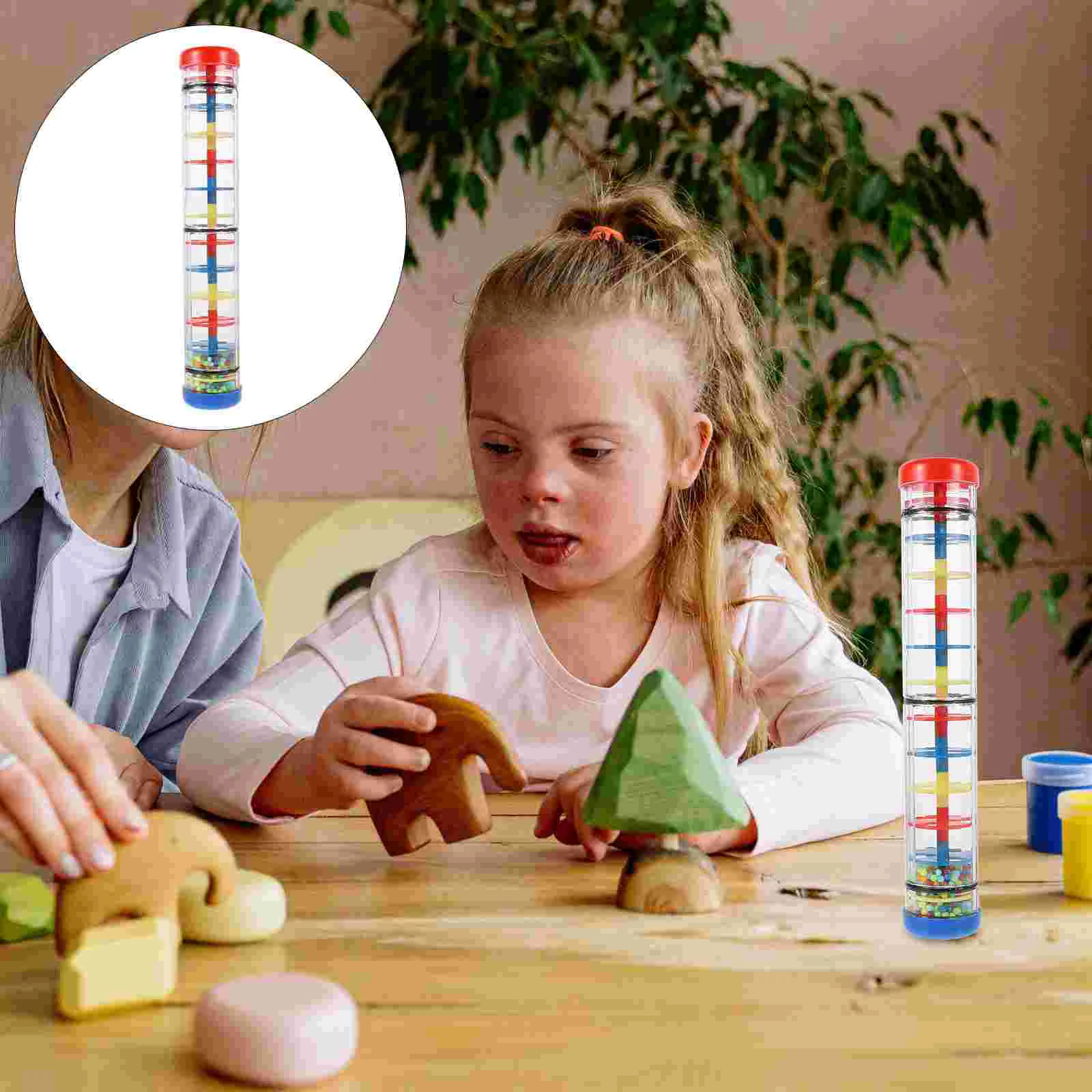 

Rain Speaker Imitation Raindrop Sound Toy Teaching Assistant Prop Children Cognitive Early Musical Educational Kids