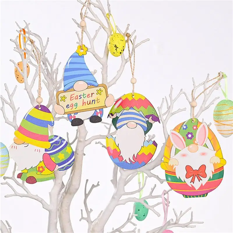 

Счастливые искусственные украшения, подвесной гном, зайчик, пасхальные яйца, элементы для Пасхальной тематики