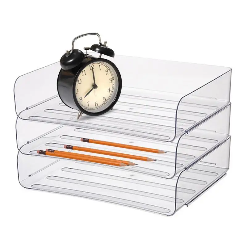 

File Paper Organizer Desktop Organizer File Holder Reusable Desk File Rack File Holder For Brochures Offices Home Desktop Flyers