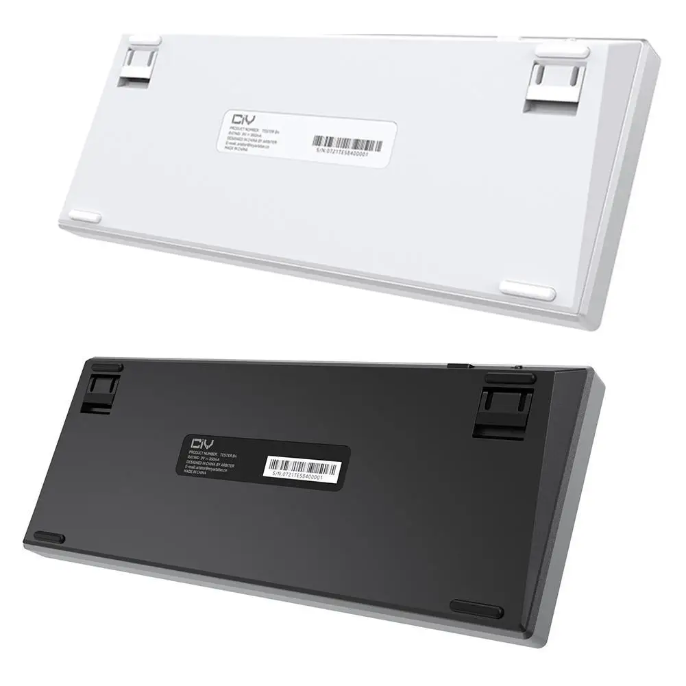 1 set ciy84 gaming mechanical keyboard wired kit aluminum alloy frame hot swappable rgb special for diy mechanical keyboards free global shipping