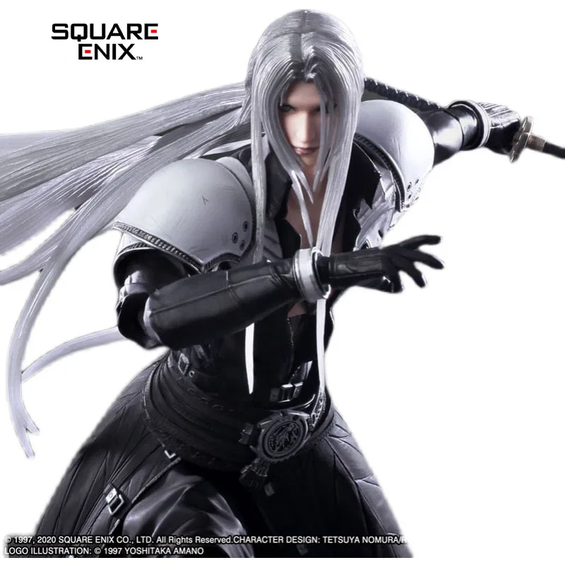 

In Stock Original SQUAREENIX PLAY ARTS Sephiroth FINAL FANTASY VII REMAKE PVC Genuine Collectible Anime Figure Action Model Toys