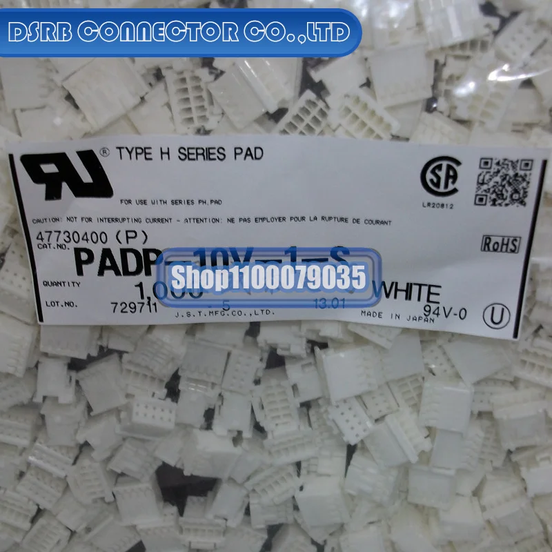 

1000pcs/lot PADP-10V-1-S 10P 2.0MM legs width 100% New and Original