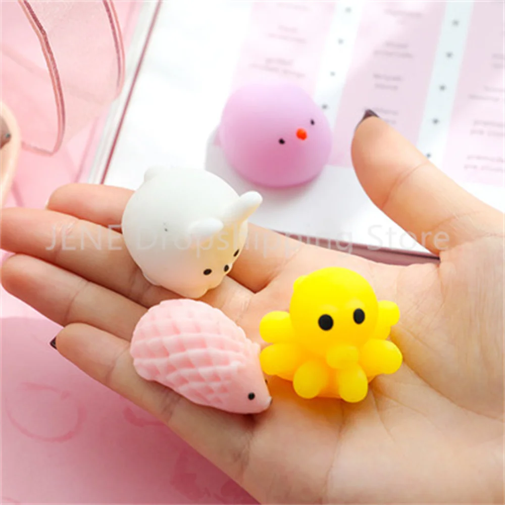 

72 Pcs Kawaii Mochi Squishy Fidget Toys Mini Stress Relief Sensory Squeeze Squishies Toy Birthday Gift Goodie Bag Stuffers