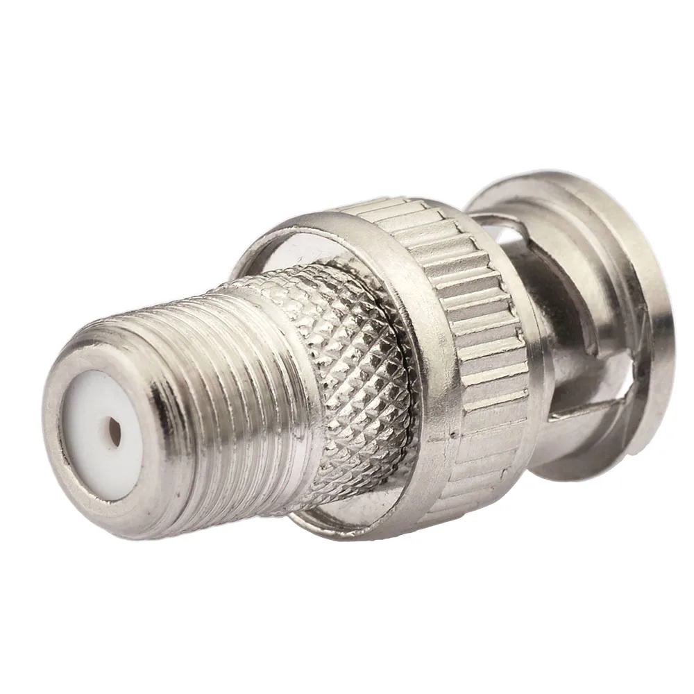 Superbat F Female to BNC Male Straight RF Coaxial Connector