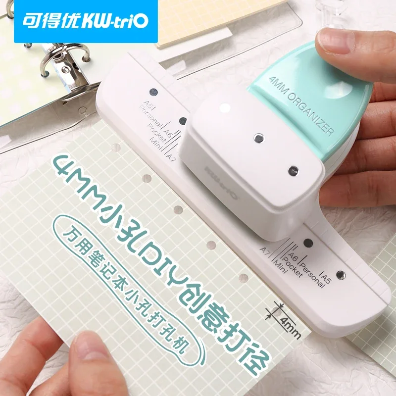 

Office Hole Loose-leaf Handmade Puncher For Hole 3 Holes Puncher Loose Hole Leaf Paper 4mm Puncher Punch Hole