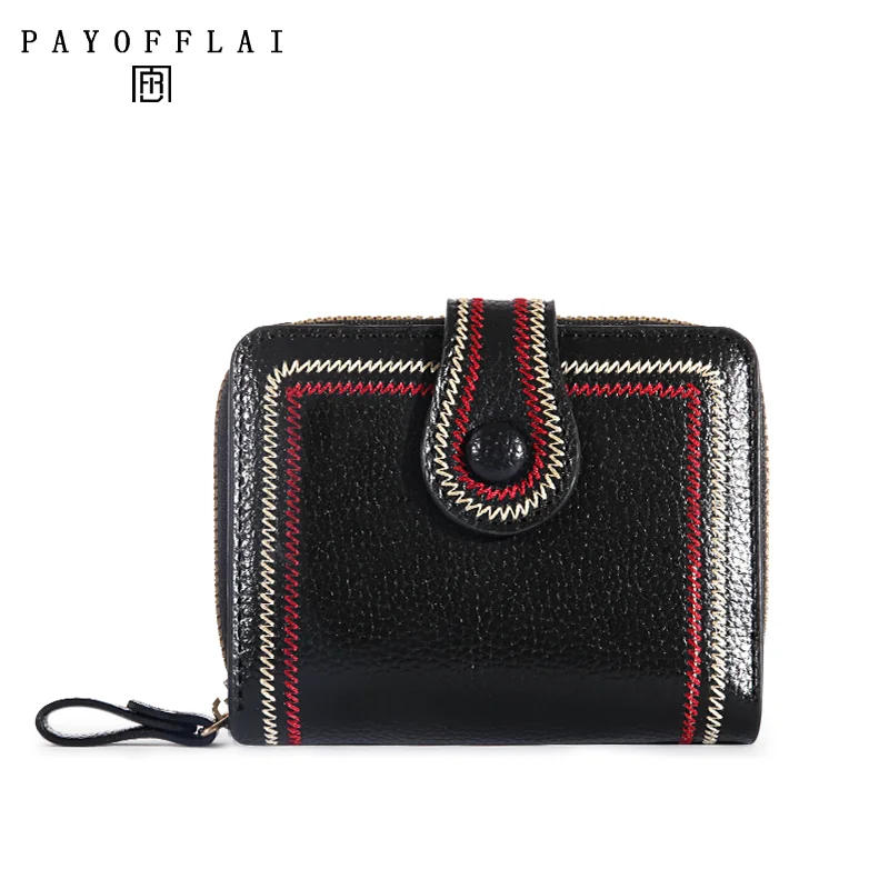 

Women's synthetic leather wallet, synthetic leather wallet, folding card, laptop, novelty of 2023