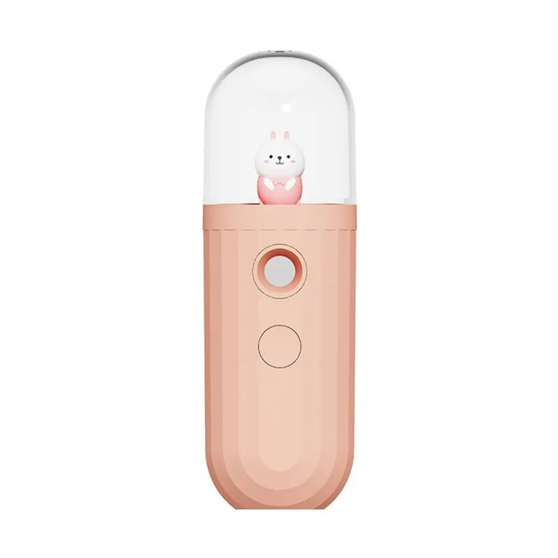 

Милый мультяшный маленький динозавр увлажнитель, ручной увлажнитель для лица, портативный нано-спрей, устройство для создания тумана для л...