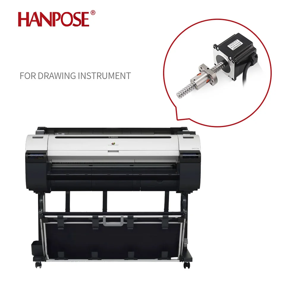 Шарико-винтовой двигатель 1 шт. 2 фазы 56 мм 126 Н. см 23HS5628 с SFU1204 100 200 300 для 3D-принтера