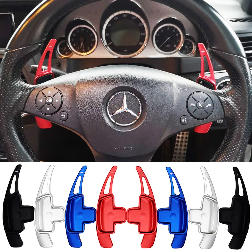 

Paddle Shifter Extension For Mercedes-Benz W212 S212 C207 A207 X164 W221 R171 W251 W164 MB W204 X204 R230 Car DSG Paddle Sticker