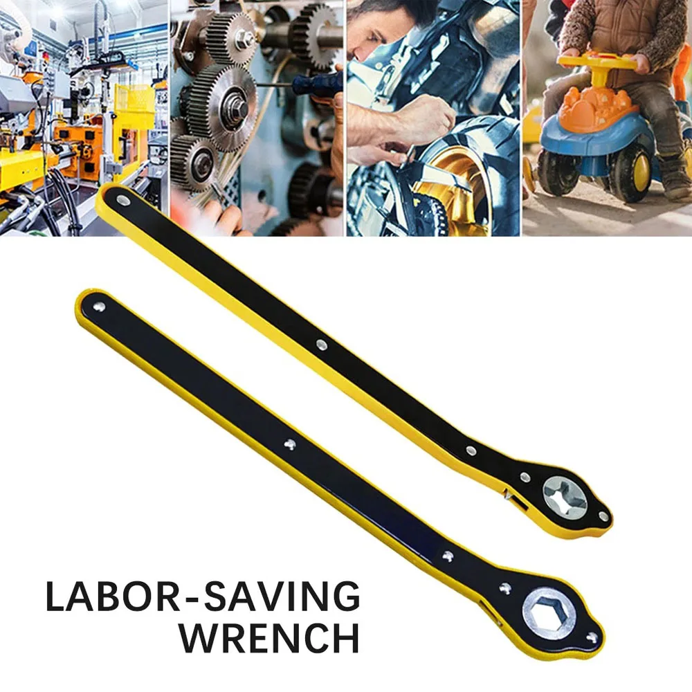 

Car Jack Labor-saving Ratchet Wrench Scissor Jack Garage Tire Wheel Lug Wrench Handle Labor-saving Wrench Car Repair Tool