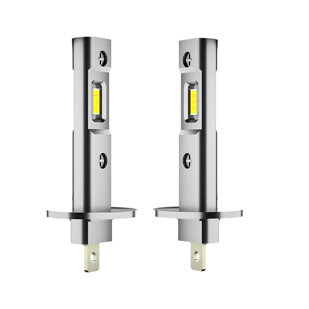 

2 шт. H1 H3 светодиодные лампы H7 для фар Mini 30000LM 6500K CSP Супер яркий дальний ближний свет для автомобильных противотуманных фар 12 В белый автомобильный