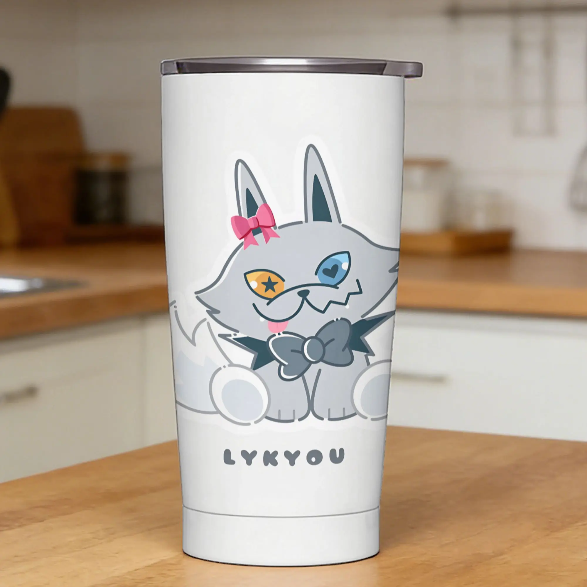 Фото Термос L-LYKN Group Lykyou: Бутылка для холодной и горячей воды из нержавеющей стали, походная термокружка для сохранения тепла №1