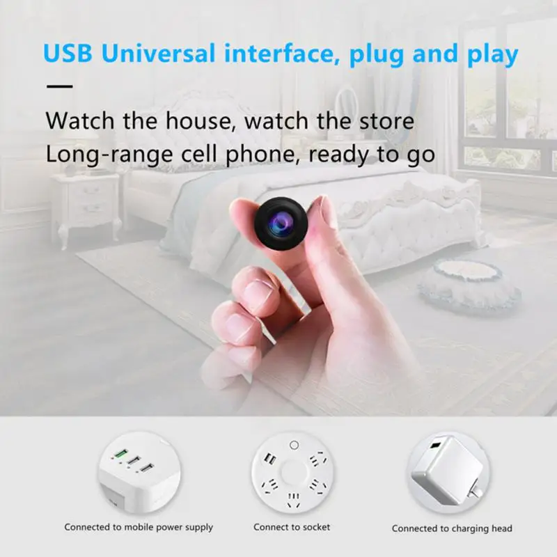 Ip-камера X14 HD 1080P Wi-Fi ночное видение датчик движения |