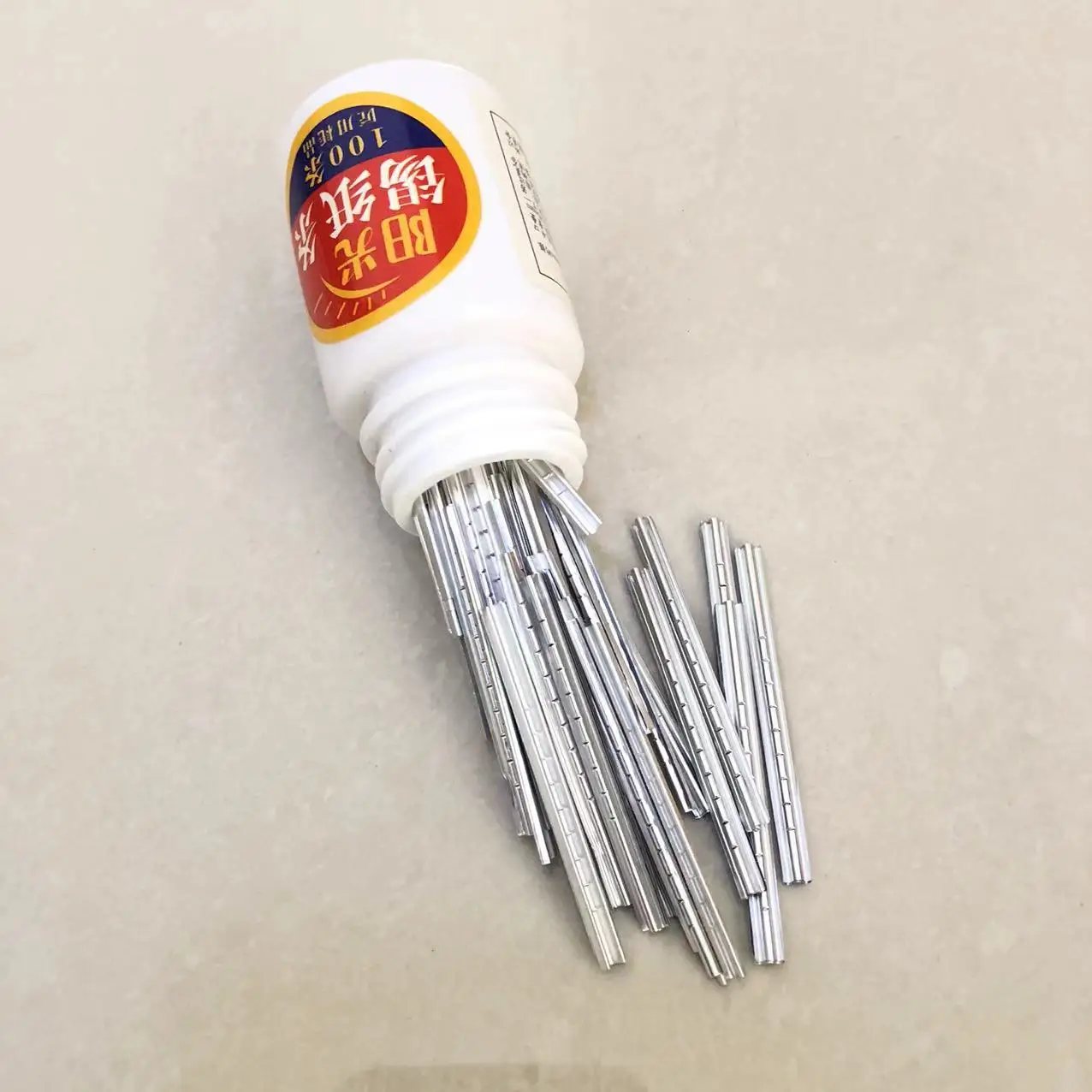 

100 шт./лот, слесарный инструмент, готовая полоска из оловянной фольги, однорядный или двухрядный ключ из золотой и серебряной фольги, расходные материалы