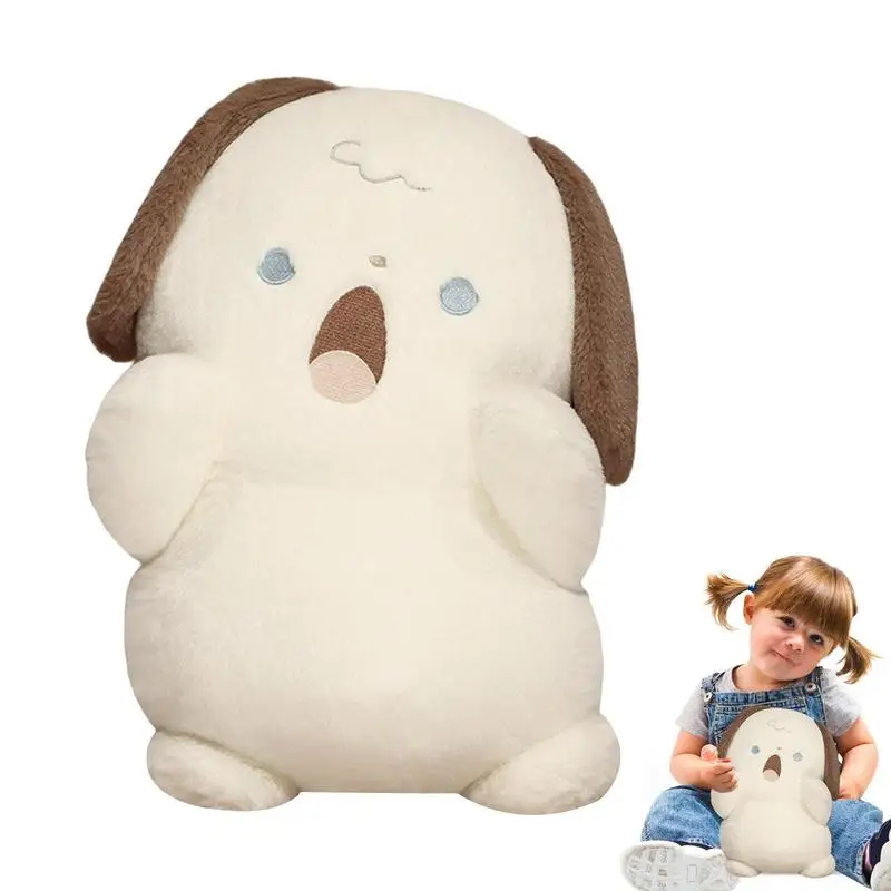 

Плюшевая набивная подушка в виде животного, симпатичное животное, плюшевая мягкая удобная набивная плюшевая игрушка с выражением ракушки д...