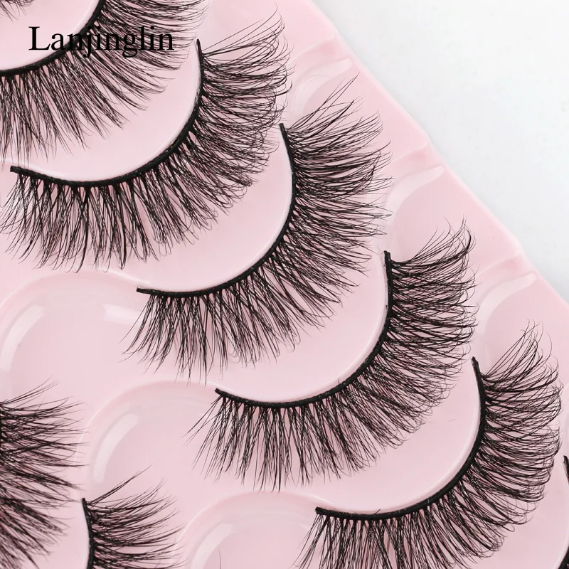 

3/10 пар 3D Искусственные норковые ресницы натуральные накладные ресницы пушистые накладные ресницы инструмент для макияжа наращивание ресн...