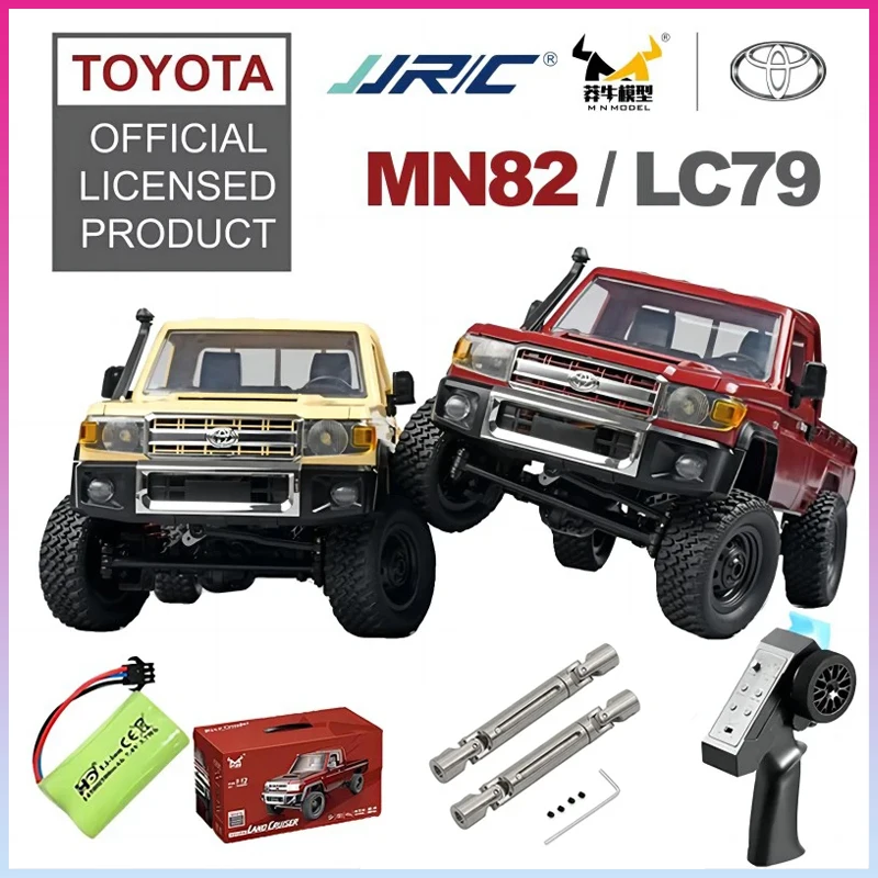 Mn82 Радиоуправляемый автомобиль 1:12 Полномасштабный 2 4G 4WD 280 Мотор с дистанционным