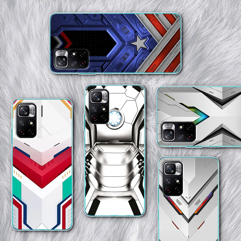 

Чехол для телефона Xiaomi Redmi Note 12 Pro Plus 11 10 9S K40 11E 9 10S 8 8T 9T 7A 10C 11T 5G 11S 9A 9C