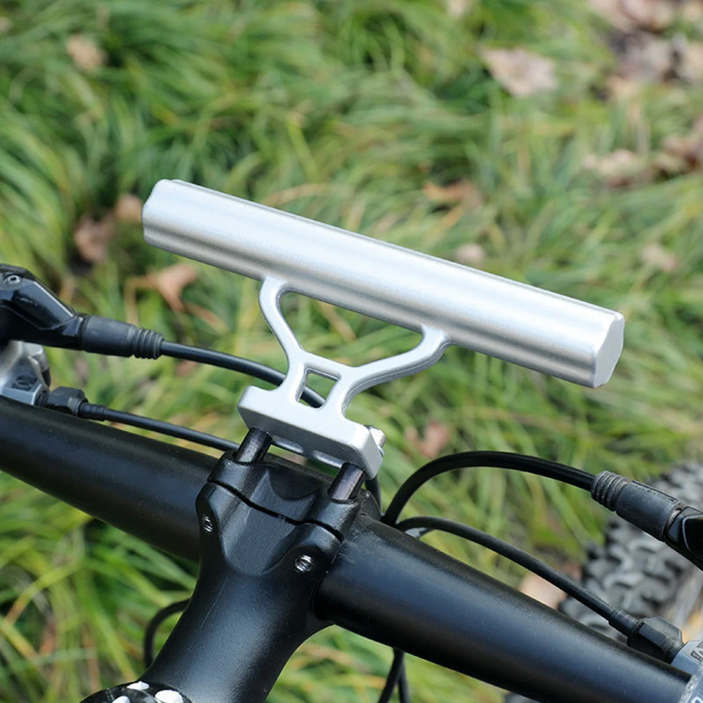 

Mountain Bike Mount Extension Bracket Aluminum Alloy Bicycle Handlebar Extender Biking Portable Dustproof Cycling