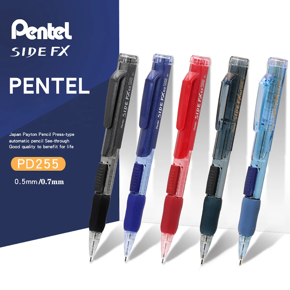 S Pd255 Side Press Out Lead Core 0.5mm/0.7mm Eraser Retracta