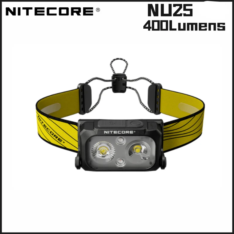 Налобный фонарь NITECORE NU25 360 люмен перезаряжаемый встроенный аккумулятор