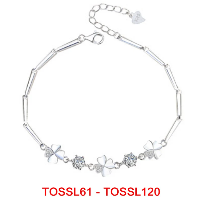 

Женский браслет из серебра 2021 пробы с фианитами